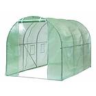 vidaXL Nature Drivhus 3,5x2x2 m grön 423488