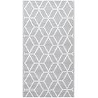 vidaXL Utomhusmatta grå 120x180 cm PP 310421