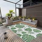 vidaXL Utomhusmatta grön 190x290 cm PP 316938
