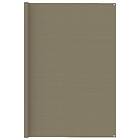 vidaXL Tältmatta 300x400 cm taupe 310748