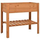 vidaXL Odlingslåda 88x43x80 cm granträ 47237