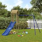 vidaXL Lekplats impregnerad furu 3155821
