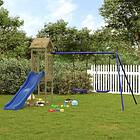 vidaXL Lekplats impregnerad furu 3155824