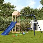 vidaXL Lekplats massiv furu 3155855