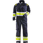 Fristads Overall Flam Kl 1 Gul/Blå 3XL