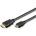 MicroConnect HDMI A C Mini 2,0 cable 3m