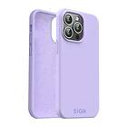 SiGN Liquid Silicone Case för iPhone 15 Pro Max Lavender