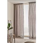 Jotex LEIA multifunktionsgardin 2-pack ekologisk Grå