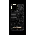 iDeal of Sweden iPhone 15 Plus Atelier Case, Neo Noir Croco