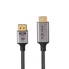 NÖRDIC 18Gbps Dynamic HDR DisplayPort - HDMI 2m