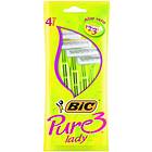 BIC Pure 3 Lady Disposable Pack de 4