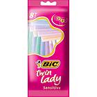 BIC Twin Lady Sensitive Disposable 8-pack