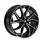 Alutec ADX.02 diamant schwarz frontpoliert 9,5x22 5/112,00 ET43 B57.1