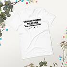 Fotomax T-shirt med texten "Självklart pratar jag mig själv"