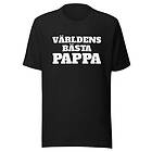 Fotomax T-shirt med bild texten "Världens bästa pappa"