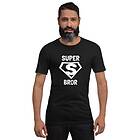 Fotomax T-shirt med bild texten "Super bror"