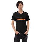 Fotomax T-shirt med bild texten "FREDAGSMYS!"