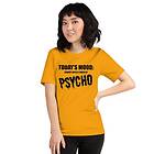 Fotomax T-shirt med bild texten "Todays mood"
