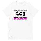 Fotomax T-shirt med bild texten "Vad än för skit som händer" Svart