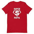 Fotomax T-shirt med bild texten "SUPER PAPPA"