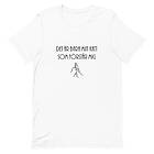Fotomax T-shirt med texten "Det är bara min katt som förstår mig" Svart