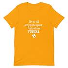 Fotomax T-shirt med bild texten "Om du vill att jag ska lyssna"