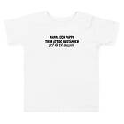 Fotomax T-shirt för barn med texten "Mamma och pappa tror att de bestämmer"