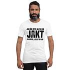 Fotomax T-shirt med texten "Jag är inte alltid på jakt. Oh vänta jo det jag"