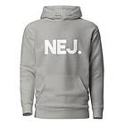 Fotomax Hoodie med texten "NEJ." Svart