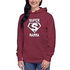 Fotomax Hoodie med texten "SUPER MAMMA"