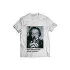 Fotomax T-shirt med bild och citat av Salvador Dali " I dont do drugs. I am drugs"