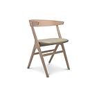 Sibast Furniture Möbel No 9 Matstol Vitoljad Ek Trä och Läder