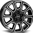 Rial Transporter 2 Diamond Black Polished 6X15 5/112 ET30 CB66,6