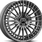GMP Qstar Anthracite Diamond 10X20 5/112 ET22 CB66,6