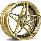 79 Wheels Sv-Ar Gold Lip Milled 8,5X19 5/112 ET35 CB66,6