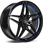 79 Wheels Sv-A Glossy Blue Inner Lip 8X18 5/112 ET35 CB66,6