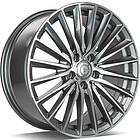 Prestige Carbonado Anthracite Front Polished 8X18 5/112 ET45 CB66,6