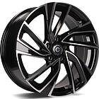 Monaco Carbonado Black Front Polished 7,5X17 5/112 ET42 CB57,1