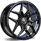 79 Wheels 79 Wheels Sv-B Glossy Blue Inner Lip 8X18 5/112 ET35 CB66,6