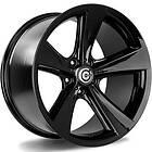 Concave Carbonado Black Glossy 9,5X18 5/120 ET14 CB74,1