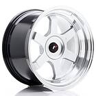 Japan Racing JR12 Hyper Silver 10X18 ET20-22 CB74,1