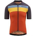 Briko Stripe Short Sleeve Jersey Orange L Man