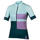 Endura Fs260 Print Short Sleeve Jersey Lila S Kvinna