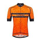 Cycology Life Behind Bars Short Sleeve Jersey Orange S Man