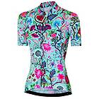 Cycology Secret Garden Short Sleeve Jersey Blå XS Women's