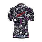 Cycology Bike Graffiti Short Sleeve Jersey Svart S Man