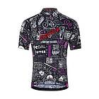 Cycology Bike Graffiti Short Sleeve Jersey Svart M Man