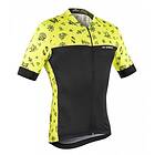 Gist Climber Tattoo Short Sleeve Jersey Gul,Svart 2XL Man
