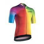 Gist Diamond Rainbow Short Sleeve Jersey Flerfärgad M Man