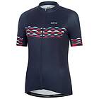 Gore Wear Skyline Short Sleeve Jersey Blå S Kvinna